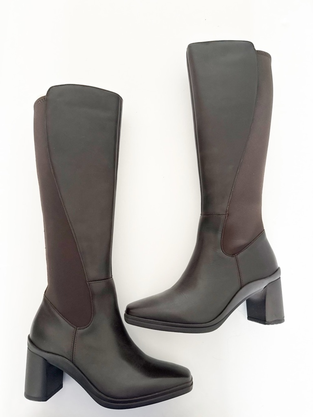 NEW Naturalizer Axel2 Women's Tall Boots Oxford Brown Size 6 Wide